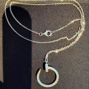 Cartier juste Un clou necklace.